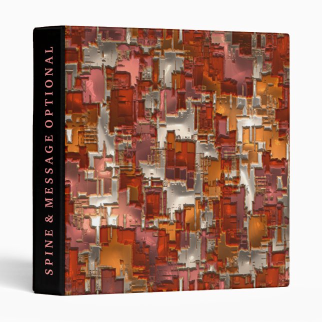 Abstract Art 130 Binder (Front/Spine)