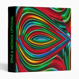 Abstract Art 133 Options Binder