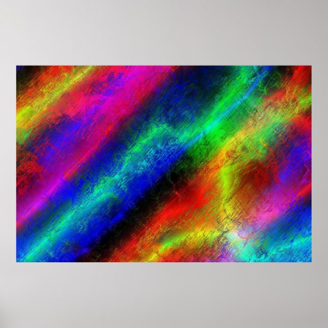 Abstract Art 136 Poster (Front)