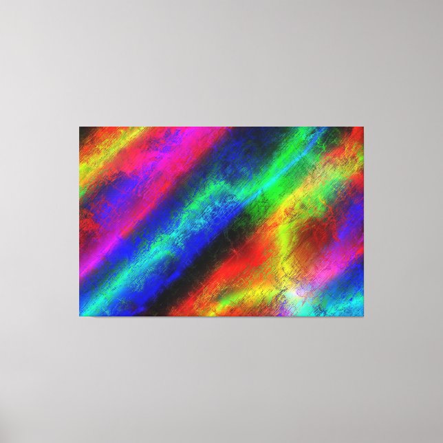 Abstract Art 136 Wrapped Canvas (Front)