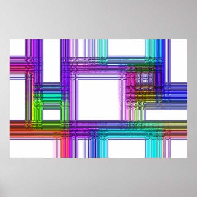 Abstract Art 138A Poster (Front)