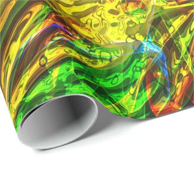Abstract Art 143 Wrapping Paper (Roll Corner)