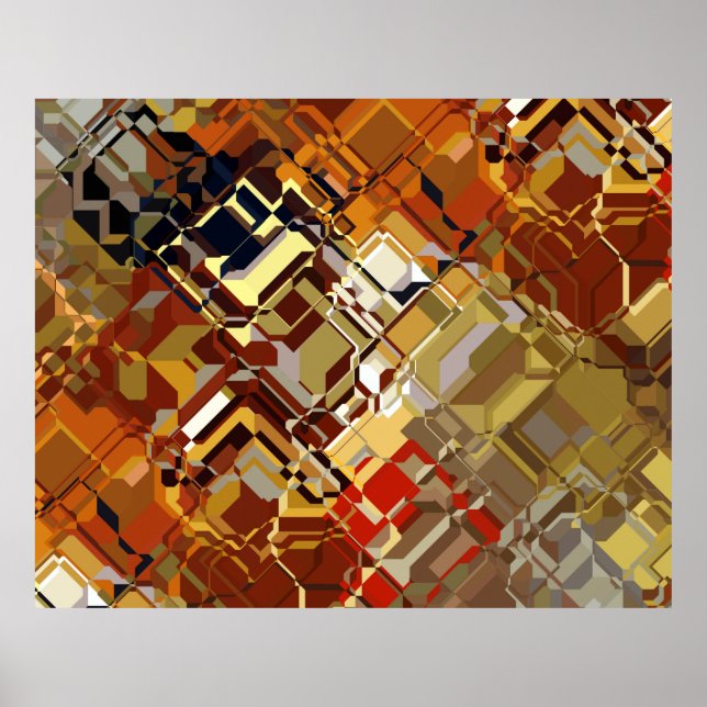 Abstract Art 145 Poster (Front)
