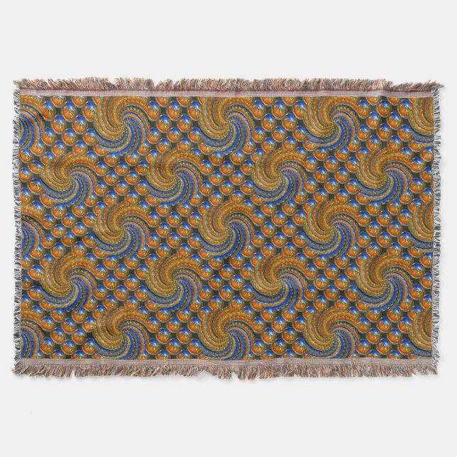 Abstract Art 147 Throw Blanket (Front)
