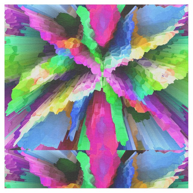 Abstract Art 150 Custom Fabric (Close Up)