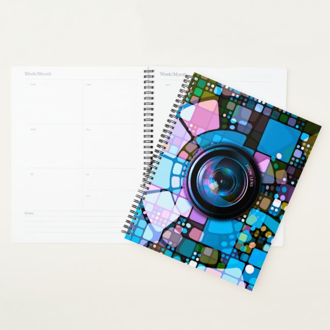 Abstract Art 151 Spiral Weekly/Monthly Planner (Display)