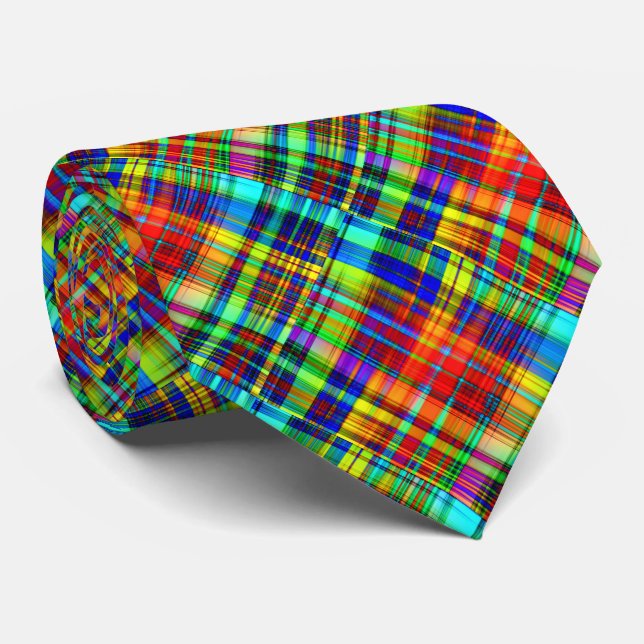 Abstract Art 155 Tie (Rolled)