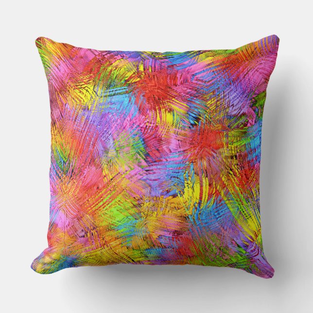 Abstract Art 171 Throw Pillow (Front)