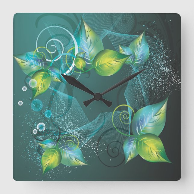 Abstract Art 24 Clock (Front)