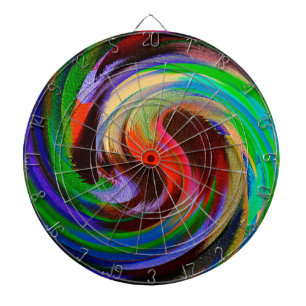 Abstract Art #26 Dartboard