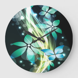Abstract Art 27 Clock
