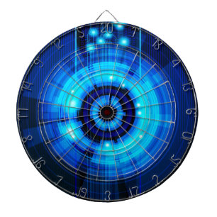 Abstract Art 29 Dart Board