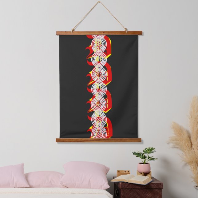 Abstract Art 2 Hanging Tapestry (Bedroom)