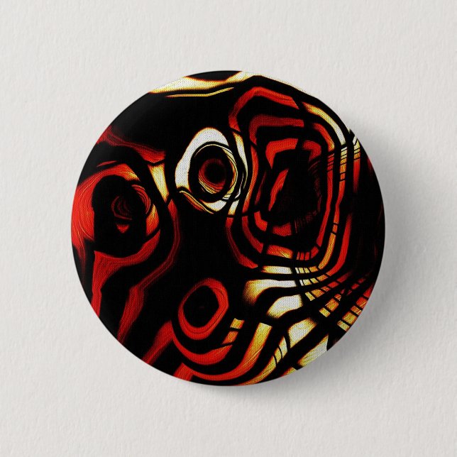 Abstract Art 2 Inch Round Button (Front)