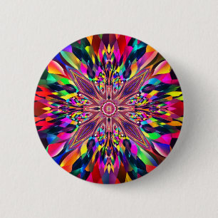 Abstract art 2 inch round button