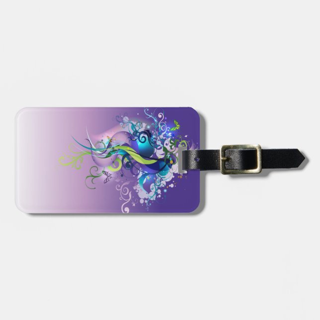 Abstract Art 35 Luggage Tags (Front Horizontal)
