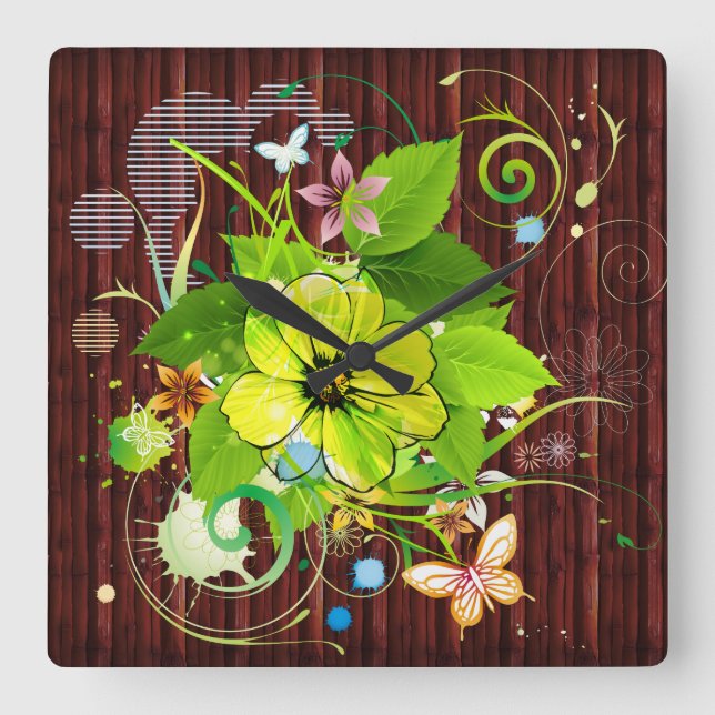 Abstract Art 36 Clock (Front)