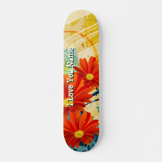 Abstract Art 40 Skateboard (Front)