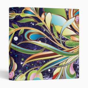 Abstract Art 64 Binders Options