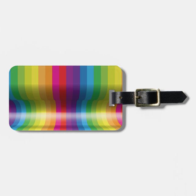 Abstract Art 6 Luggage Tags (Front Horizontal)
