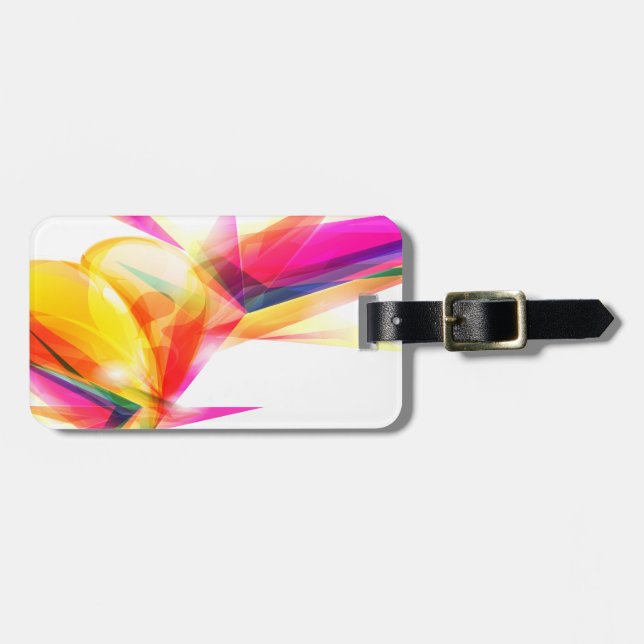 Abstract Art 7 Luggage Tags (Front Horizontal)