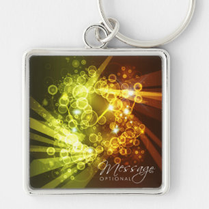 Abstract Art 8 Keychain
