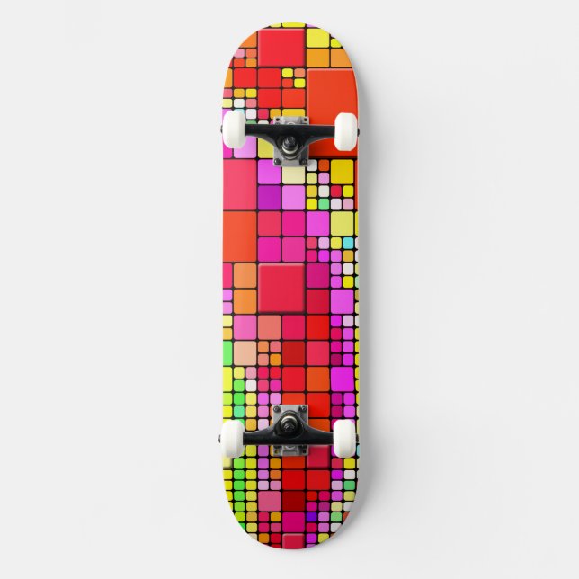 Abstract Art 93 Skateboard (Front)