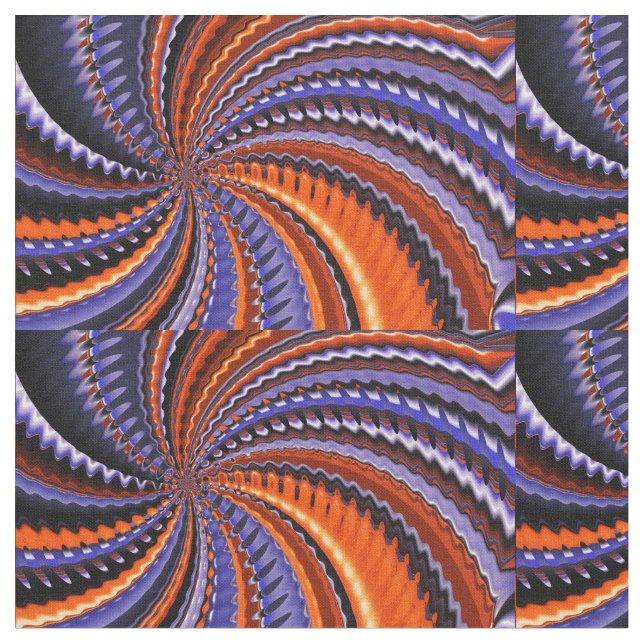 Abstract Art 95 Custom Fabric (Close Up)