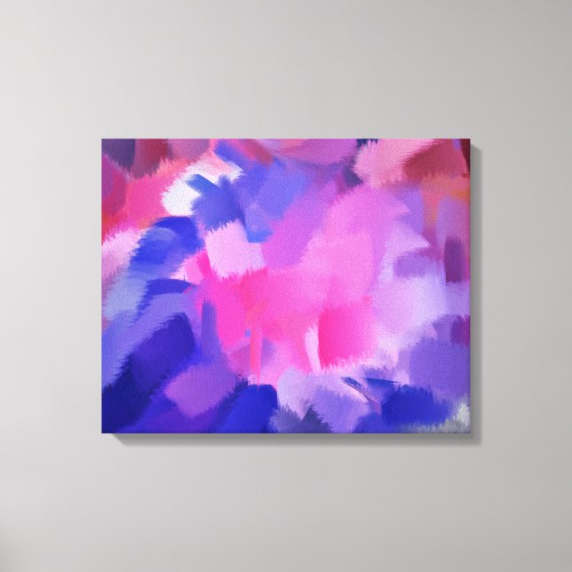 Abstract Art | Abstract Painting 8 Canvas Print (Front)