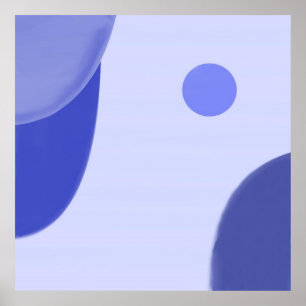 abstract art acrylic colours poster