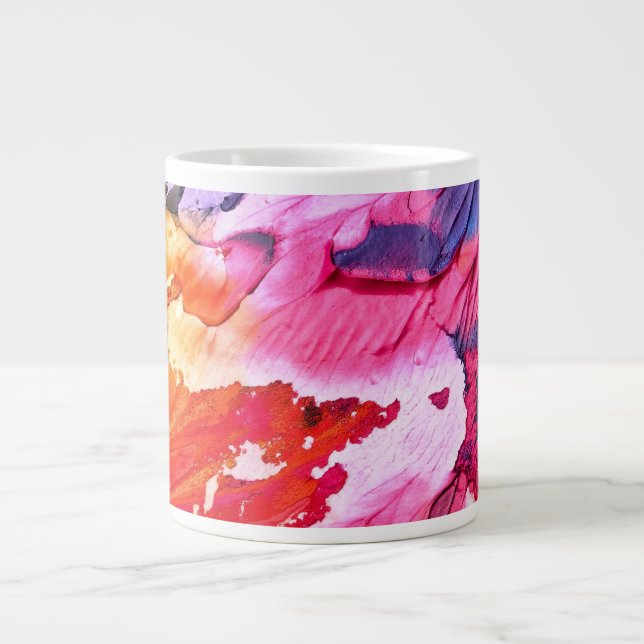 Abstract Art Background-47567 Large Coffee Mug (Front)