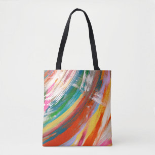 Abstract art background oil paint brush strokes. o tote bag