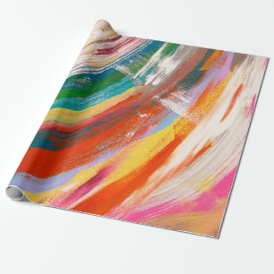 Abstract art background oil paint brush strokes. o wrapping paper