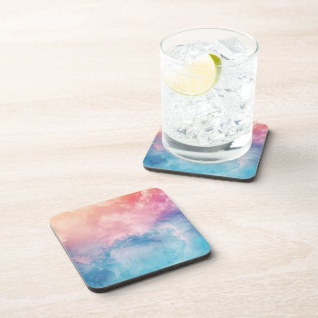 Abstract Art Background Wallpaper Coaster (Right Side)