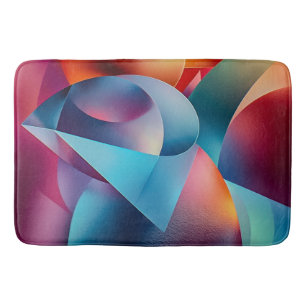 Abstract Art Bath Mat