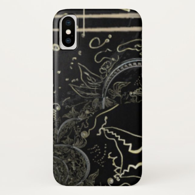 Abstract Art Black  Case-Mate iPhone Case (Back)