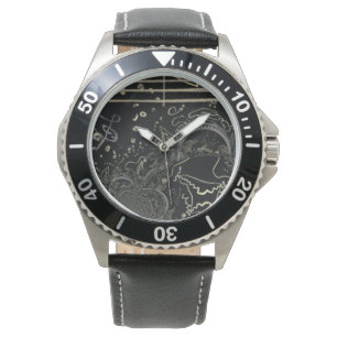 Abstract Art Black  Watch