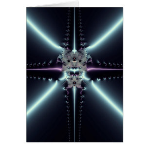 Abstract Art Blue Star