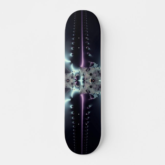Abstract Art Blue Star Skateboard (Front)