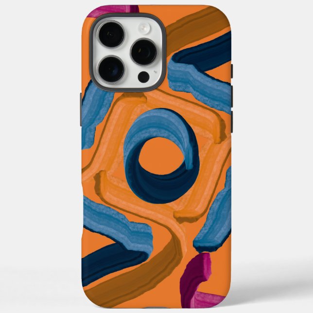 Abstract art, Blue's Nest Case-Mate iPhone Case (Back)