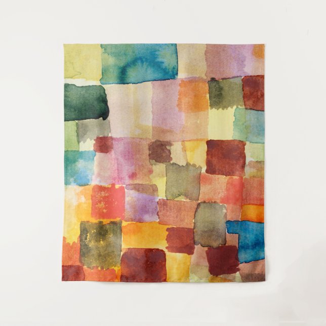 Abstract Art by Paul Klee Tapestry (Front)