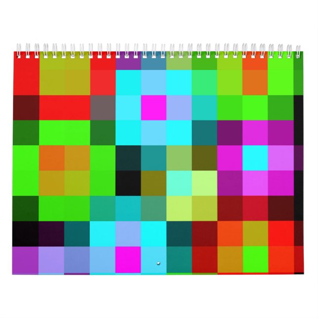 Abstract art calendar (Cover)