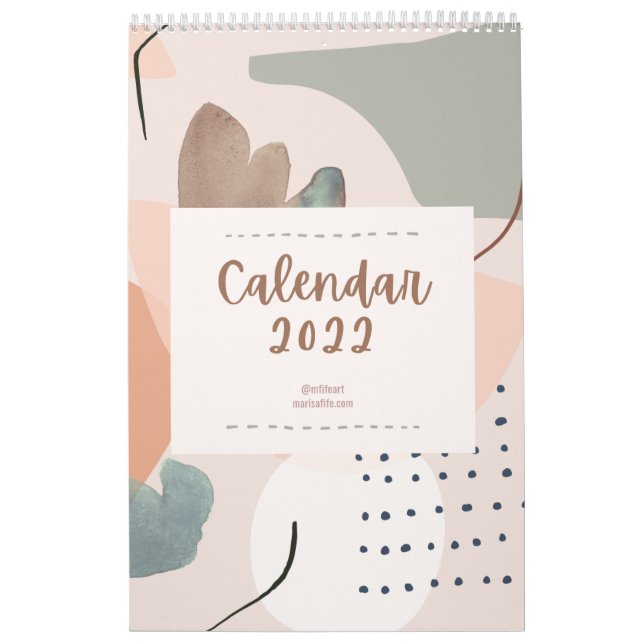 Abstract Art Calendar 2022 (Cover)