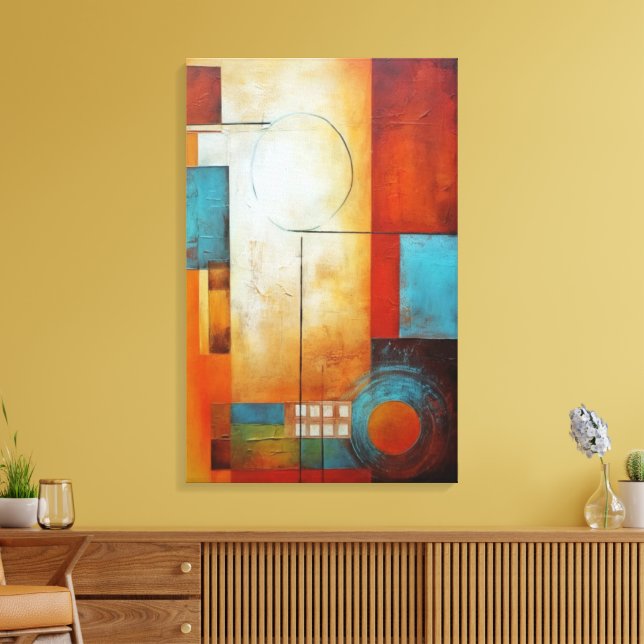 Abstract art canvas (Insitu(LivingRoom))