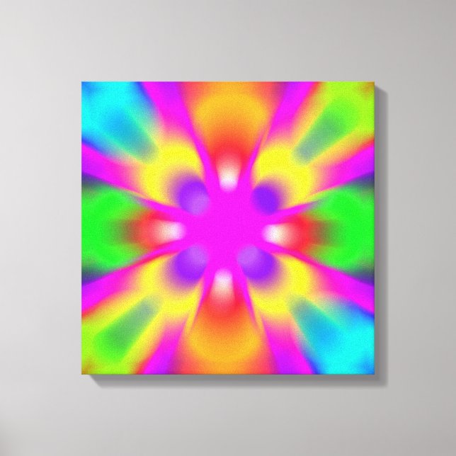 Abstract art canvas print (Front)