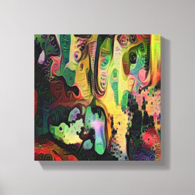 Abstract Art Canvas Print (Front)