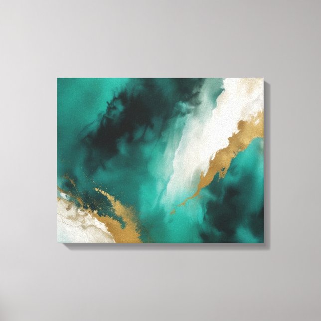 Abstract art canvas print (Front)