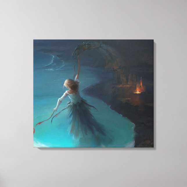 Abstract Art Canvas Print (Front)