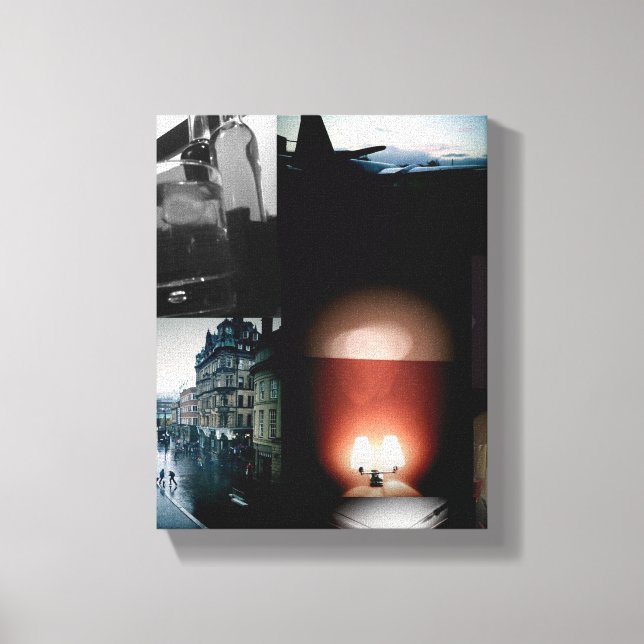 Abstract art canvas print (Front)