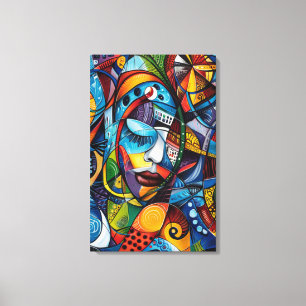 Abstract art canvas print